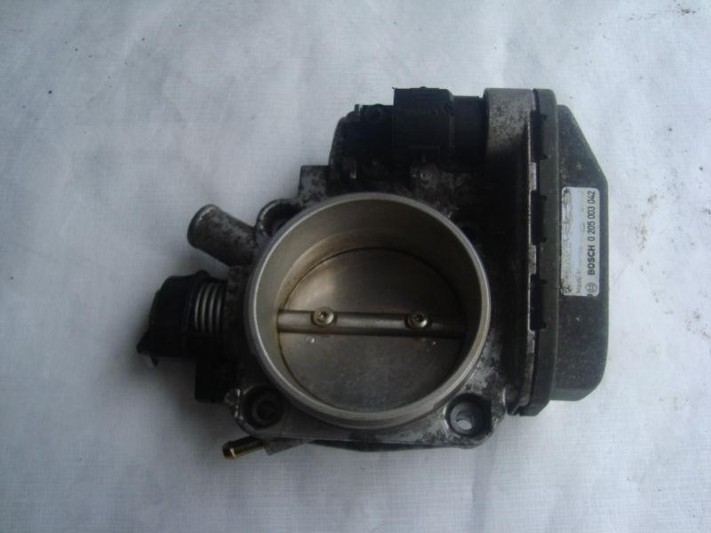 1996-1999 MERCEDES-BENZ E320 THROTTLE BODY WITH AIR INTAKE VACUUM BOX DAMPER, US $75.00, image 6