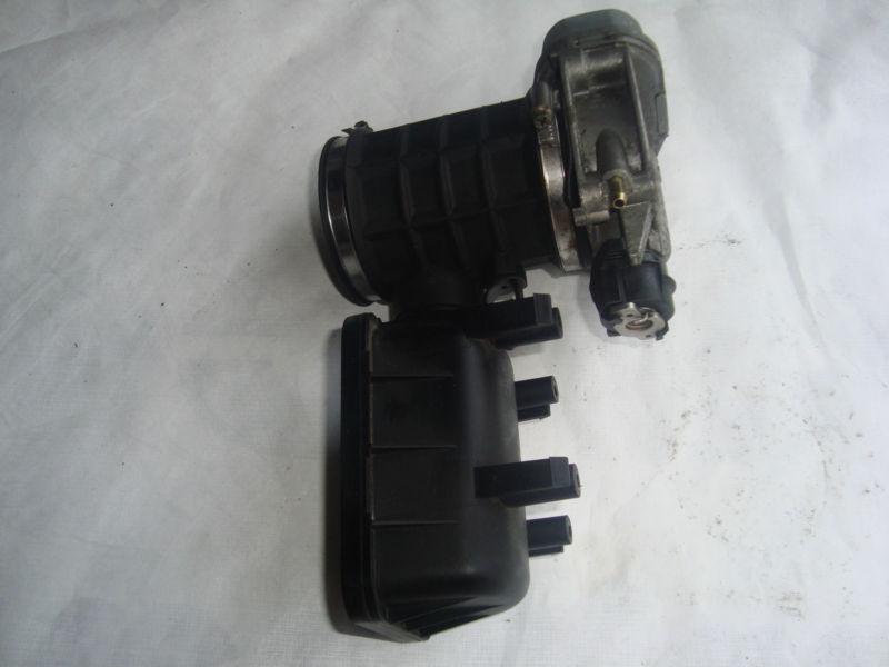 1996-1999 MERCEDES-BENZ E320 THROTTLE BODY WITH AIR INTAKE VACUUM BOX DAMPER, US $75.00, image 7