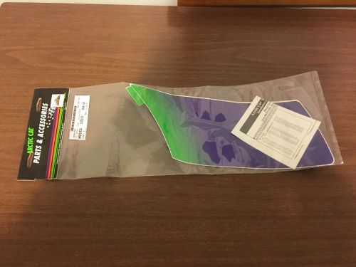 New arctic cat snowmobile purple/green hood decal kit 0639-863 '98-99 zr zl ps