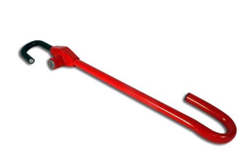 Pedal steering wheel lock red anti theft universal fit car truck