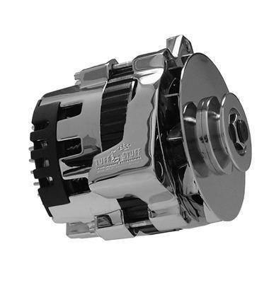 Tuff stuff kool-charger alternator 140 amps chrome plated 12v gm cs130 case