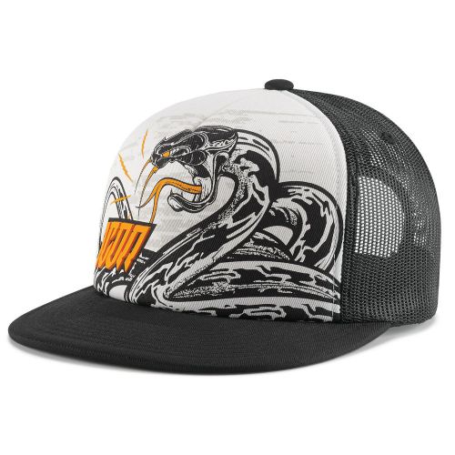 Icon vitriol mens mesh snapback hat black