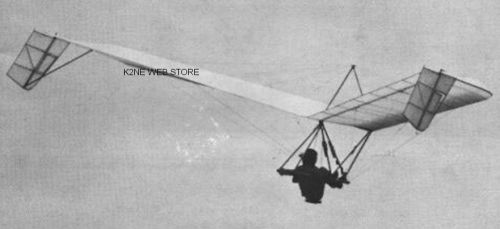 Icarus v hang glider plans construction drawings and much more - on cd - rare !!