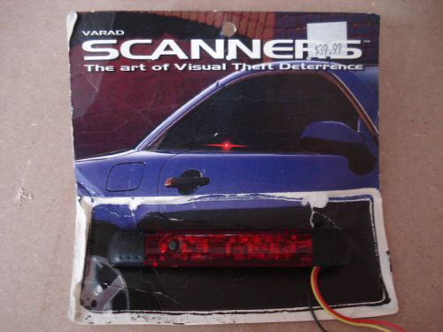 Visual theft deterrant car scanner