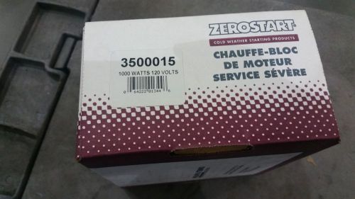 Zerostart 3500015 'engine heater 1000w 120v 44m