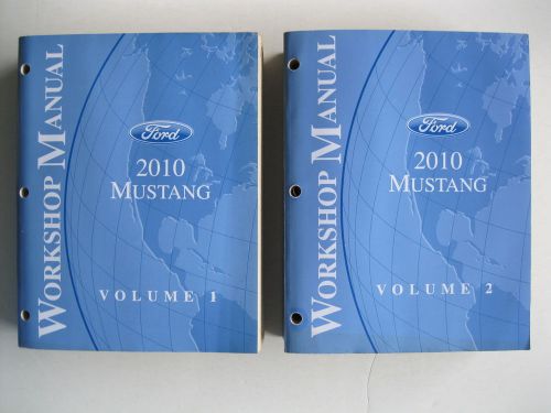 2010 ford mustang factory service manual set