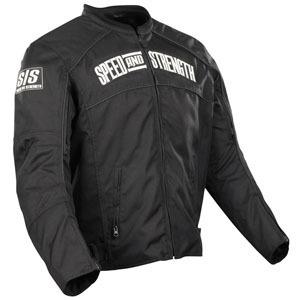Speed & strength seven sins textile jacket black s/small