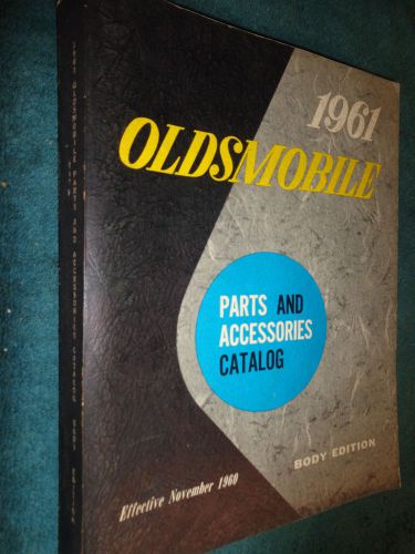 1953-1961 oldsmobile body parts catalog / book / manual / 1960 1958 1957 56 55