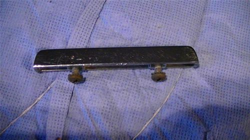 1961-63 thunderbird center console chrome ash tray door knob pull  t-bird