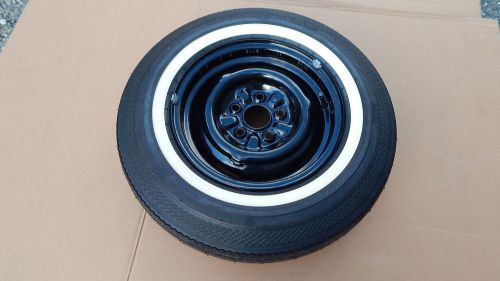 New takeoff 1966 ford mustang 289 h/p firestone 500 6.95-14 white wall tire