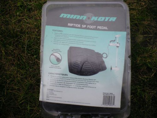 Minn kota riptide sp foot pedal controller w/18&#039; waterproof cable and manual