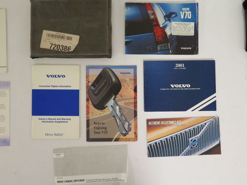 2001 volvo v70 owners manual guide book