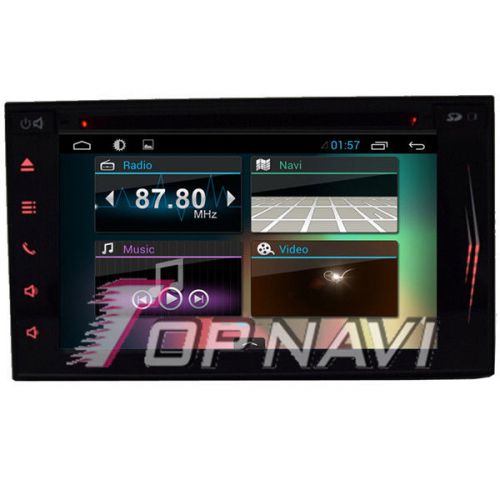 6.2&#034; quad core 2din android 4.4 universal car player dvd gps navi radio stereo
