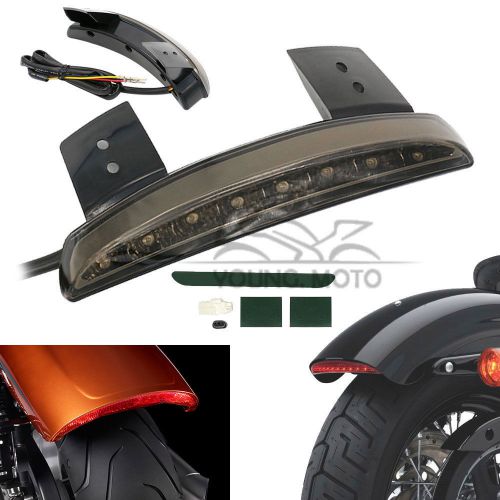 Chopper fender edge led brake stop tail light for harley 2007-2013 xl 1200 883