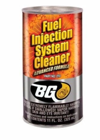 Bg fuel injection system cleaner 4 can case lot