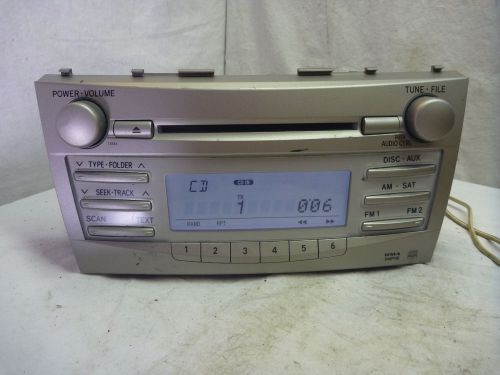 2007 2008 2009 toyota camry factory radio cd mp3 11846 86120-06480 cf1184