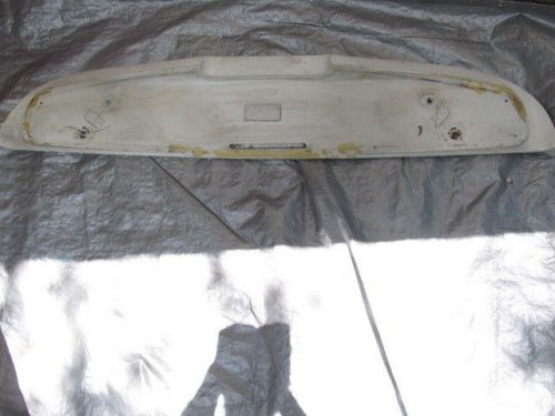 Chevrolet monte carlo silver rear spoiler wing oem lkq