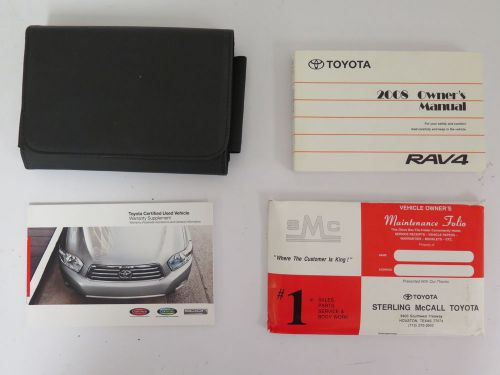 2008 toyota rav4 owners manual book