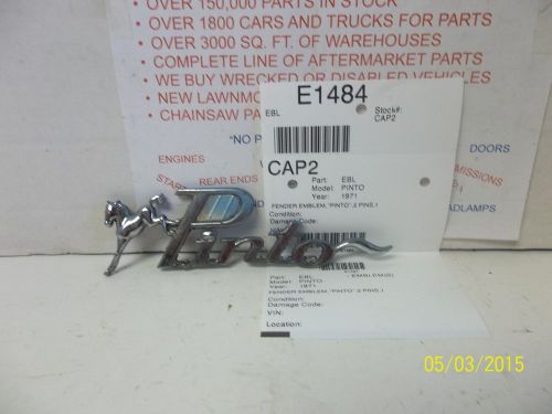 1970&#039;s ford pinto  emblems pinto and runabout