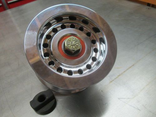 New 3" wide idler pulley blower w/ bolt &amp; t nut hemi chevy nitro dragster funny
