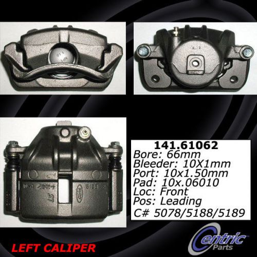 Centric parts 142.61061 front right rebuilt brake caliper with pad