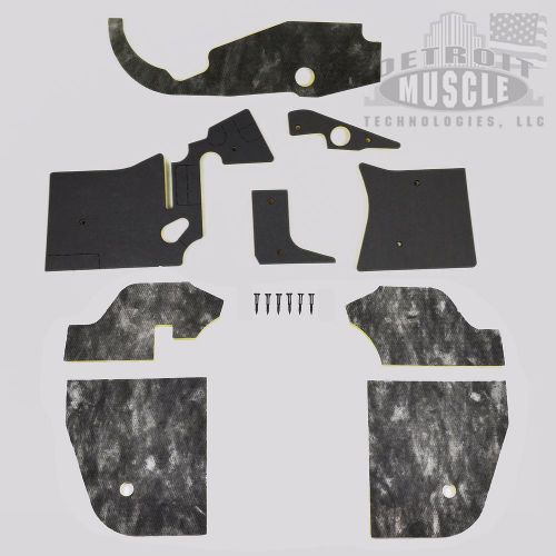 Dmt a body 1967 67 1968 68 1969 69 dart ac firewall &amp; kickpanel insulation