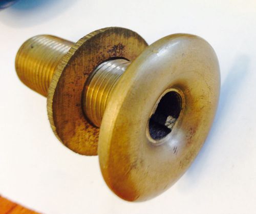 1/2" brass thru-hull fitting