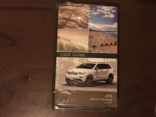 2015  jeep grand cherokee  owners manual / users guide - new sealed