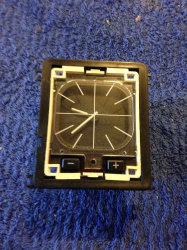 Euro analouge clock bmw e30 genuine interior dash board analog dashboard borg m3