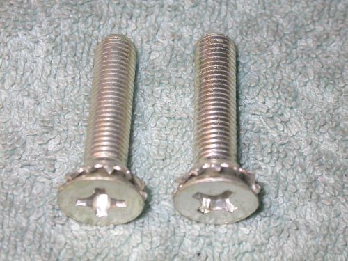 Vintage champ sp-100 door lock striker plate screws 50-63 ford lincoln mercury