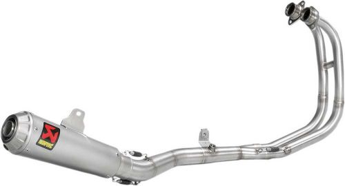 Akrapovic racing line exhaust system,stainless muffler&amp;endcap,yamaha yzfr3 2015