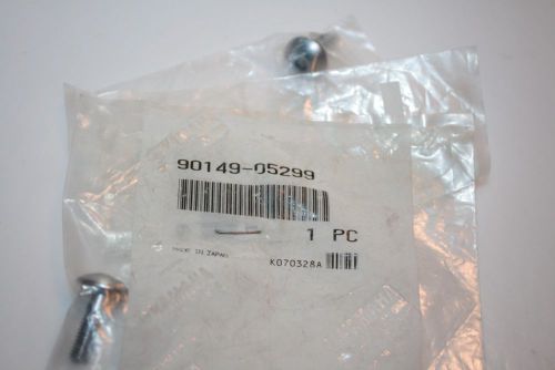 2 nos yamaha snowmobile windshield screw pz50 90149-05299 phazer viking venture