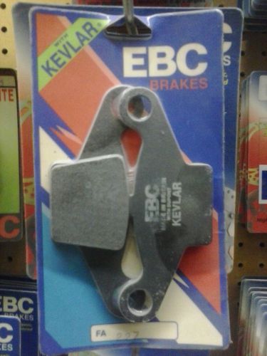 Ebc fa227 organic kevlar  brake pads snowmobile yamaha v-max   1992  - 1995