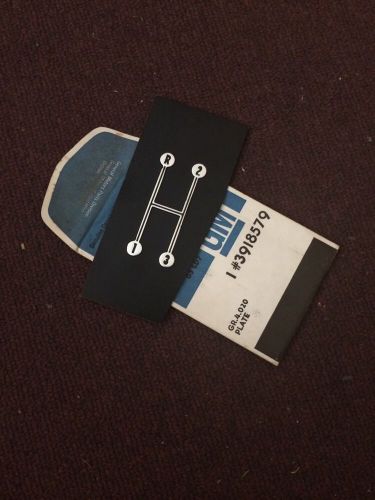 Nos corvette 3 speed shift pattern #3918579
