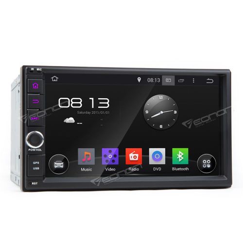 Android 4.4 double 2 din car stereo gps dvd player bluetooth radio wifi dvr sd l