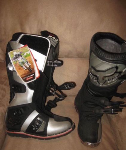 Fox forma pro motocross boots. adult size 8. nib. ktm yamaha kawasaki honda yz