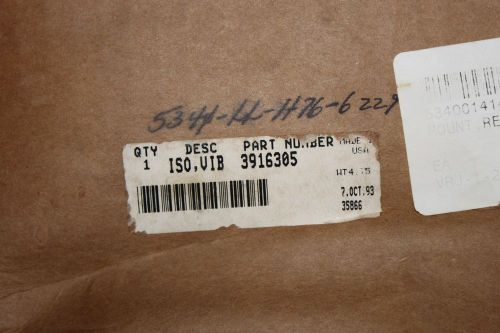 3916305 cummins, df 4406 mi resilient mount, nsn 5340014143064 heavy duty