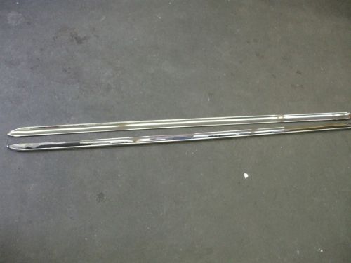 1953-54 chevy pr rocker mldgs newly restored and polished l@@@@k