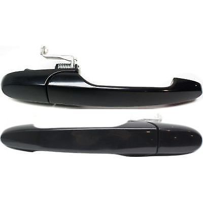 New set of 2 door handles left &amp; right side rear outer exterior outside pair