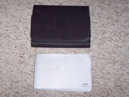 2010 infiniti m35 m45 m 35 45 factory owner&#039;s owners user manual book w/ case