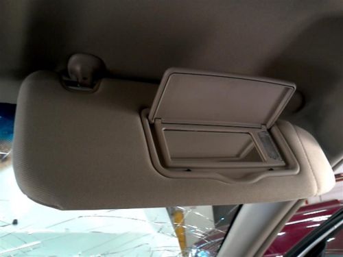Rh passenger side interior sun visor/sunvisor 2012 fusion sku#1906429