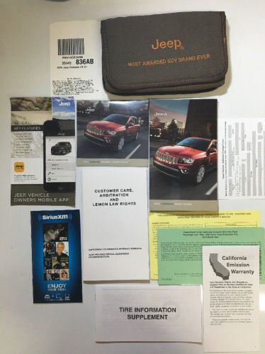 2016 jeep compass owners manual free shipping and handling #0291