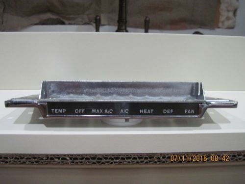 1968 plymouth heater / ac control   frame