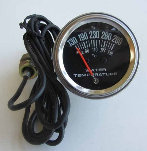 Water temperature gauge meter 130-280f 54-138c w temp sensor