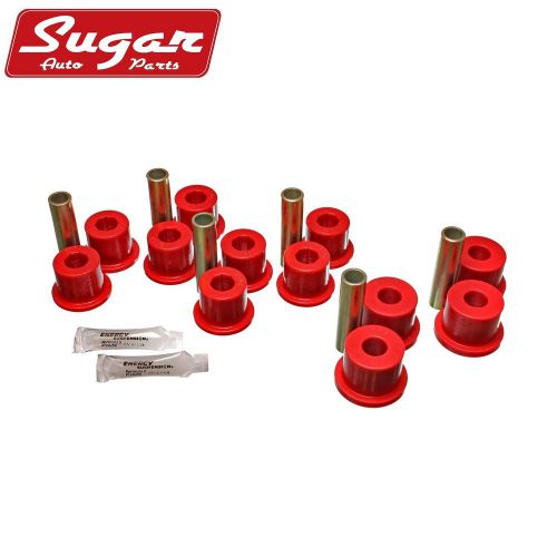 Energy suspension 3.2107r leaf spring bushing set fits k20 pickup k30 pickup