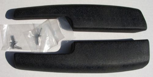 Mopar 71-74 b body arm rest pads black new  pair