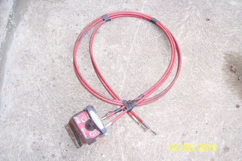 Western snow plow  joystick controller with cables  western fisher snowplow