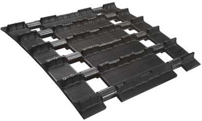 Camoplast - 9902r - grass/ice drag racing tracks, 13.5in. x 128in.