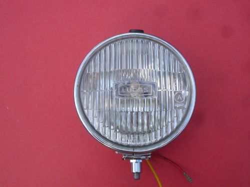 Vintage original lucas fog / driving light ft / lr6 / 9 triumph mg n.o.s.