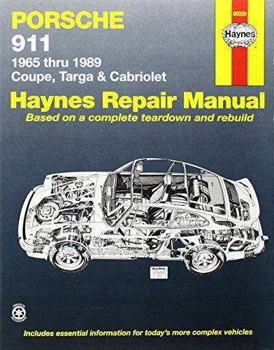 Porsche 911: automotive repair manual, 1965 to 1989 - coupe, targa &amp; cabriolet